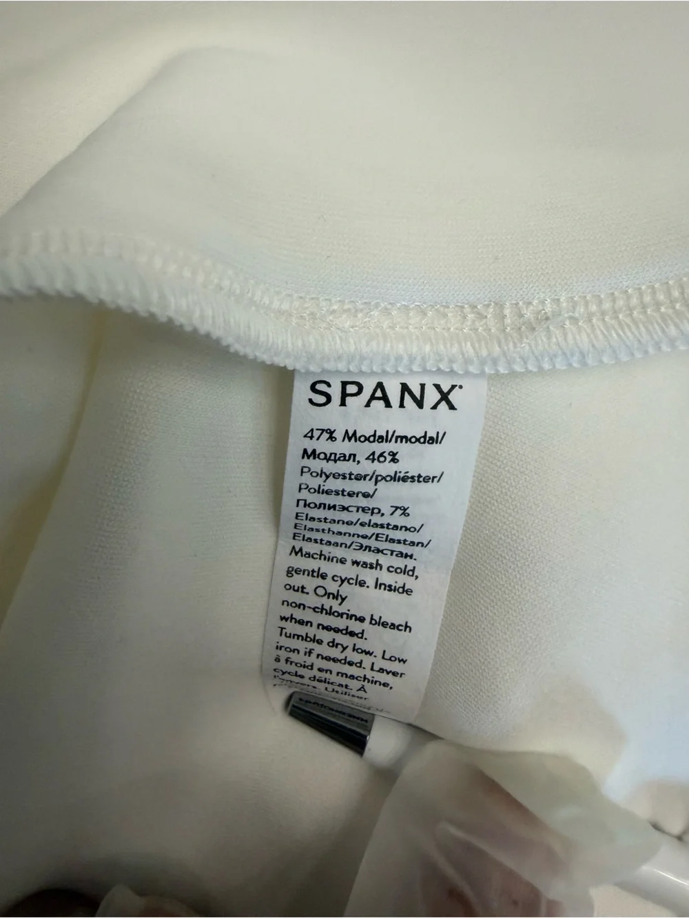 SPANX Puff Sleeve Blouse - Picture 8 of 12